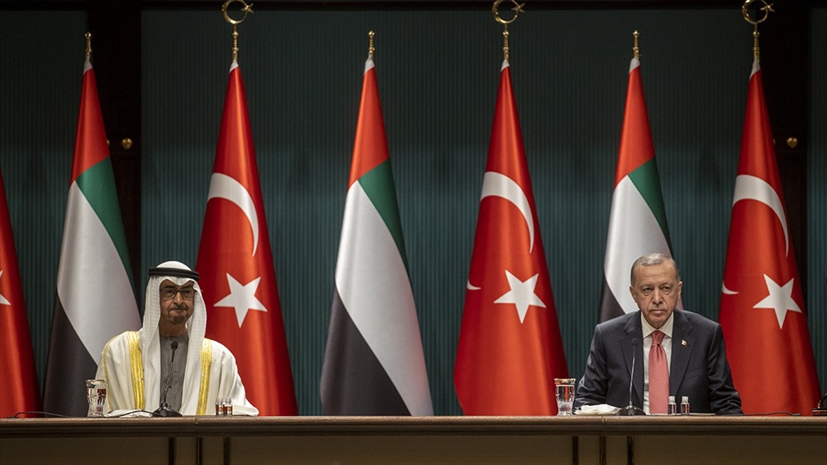 Cumhurbaşkanı Recep Tayyip Erdoğan, Birleşik Arap Emirlikleri (BAE) Devlet Başkanı