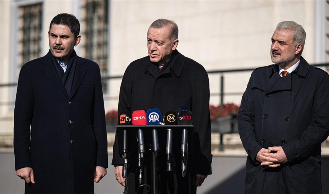 Cumhurbaşkanı Erdoğan, "Bu hafta büyük ihtimalle pazar günü Ankara merkezli