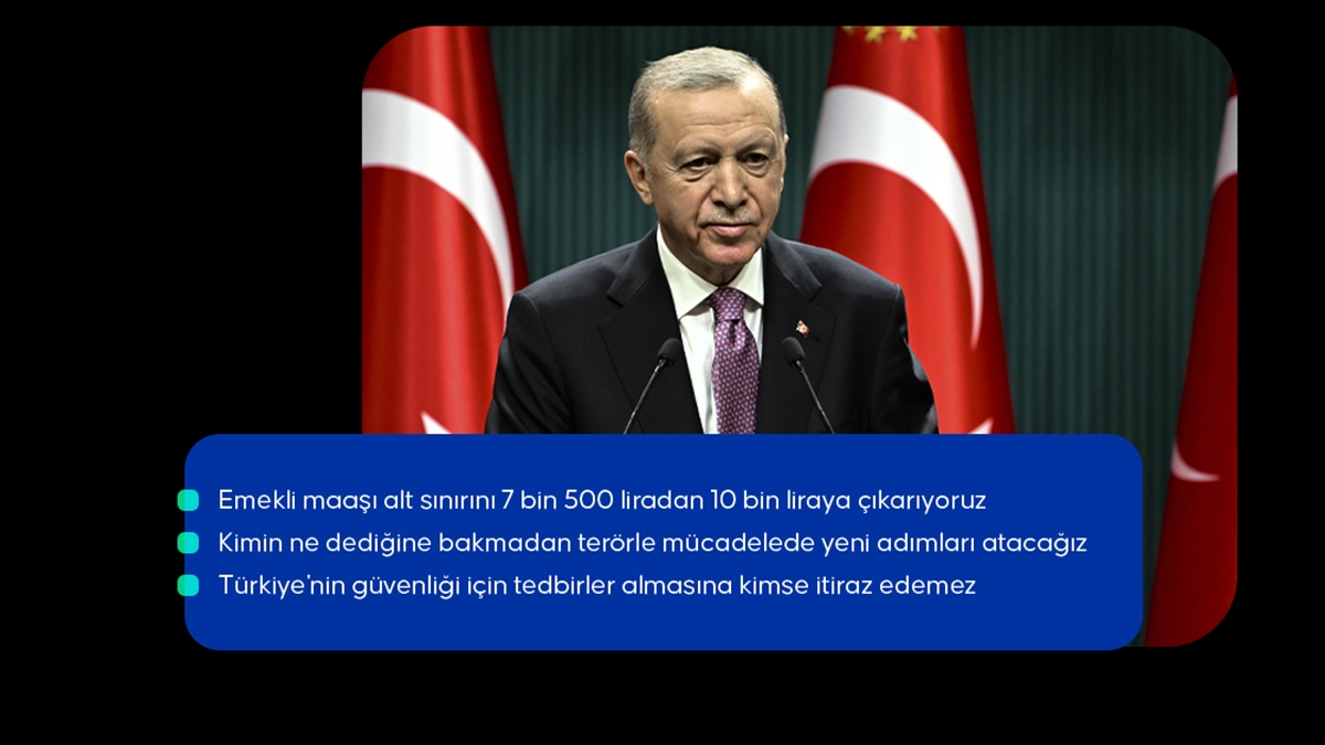 Cumhurbaşkanı Recep Tayyip Erdoğan, "Nispeten daha düşük artış alan SSK