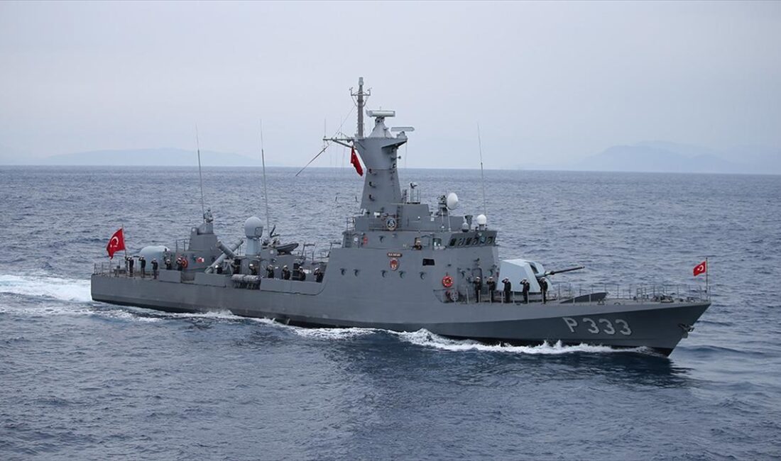 Deniz Kuvvetleri Komutanlığı tarafından Karadeniz, Ege Denizi ve Doğu Akdeniz'de