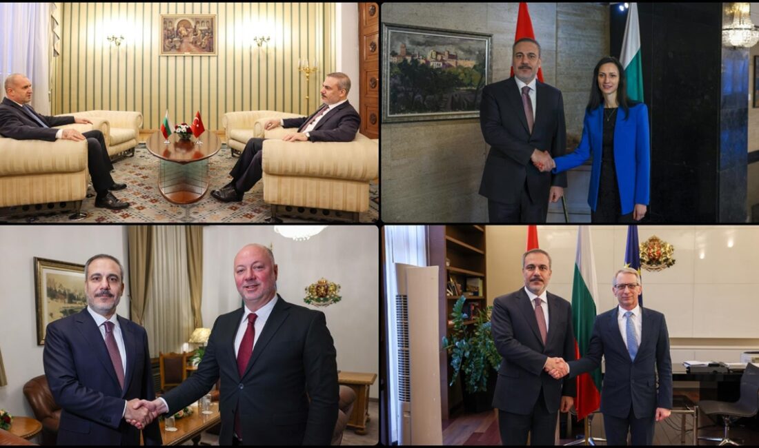Dışişleri Bakanı Hakan Fidan, Bulgaristan Başbakan Yardımcısı ve Dışişleri Bakanı