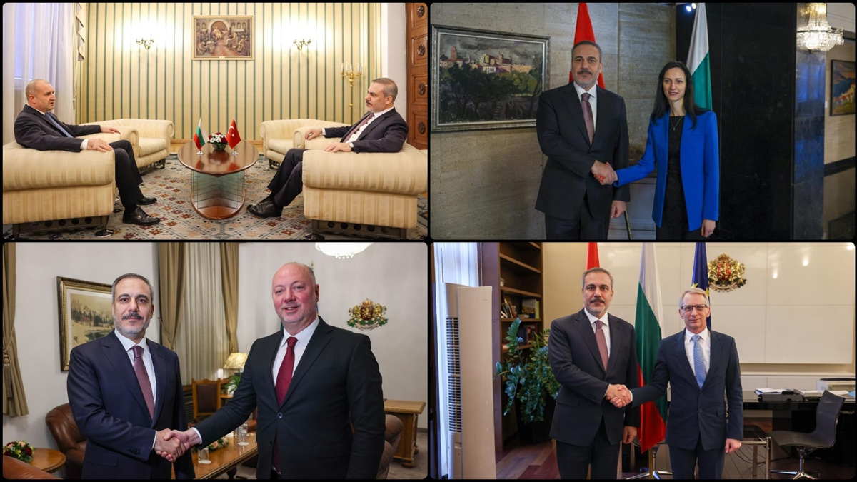 Dışişleri Bakanı Hakan Fidan, Bulgaristan Başbakan Yardımcısı ve Dışişleri Bakanı