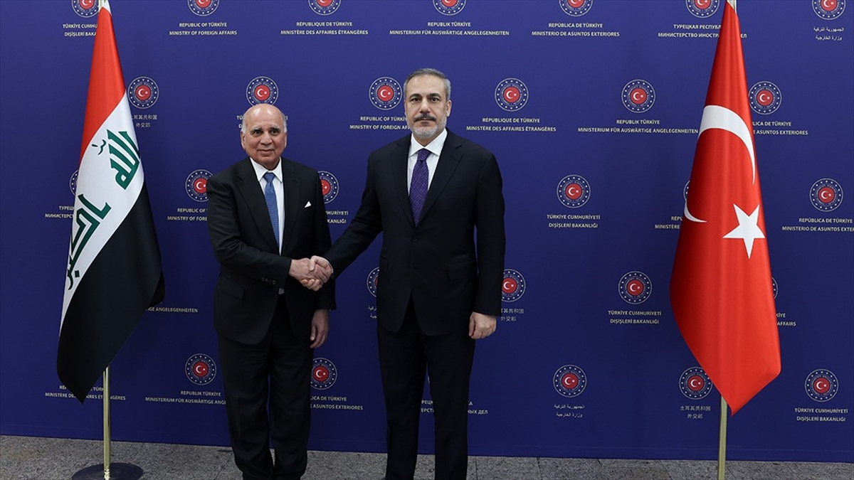 Dışişleri Bakanı Hakan Fidan, Irak Dışişleri Bakanı Fuad Hüseyin ile