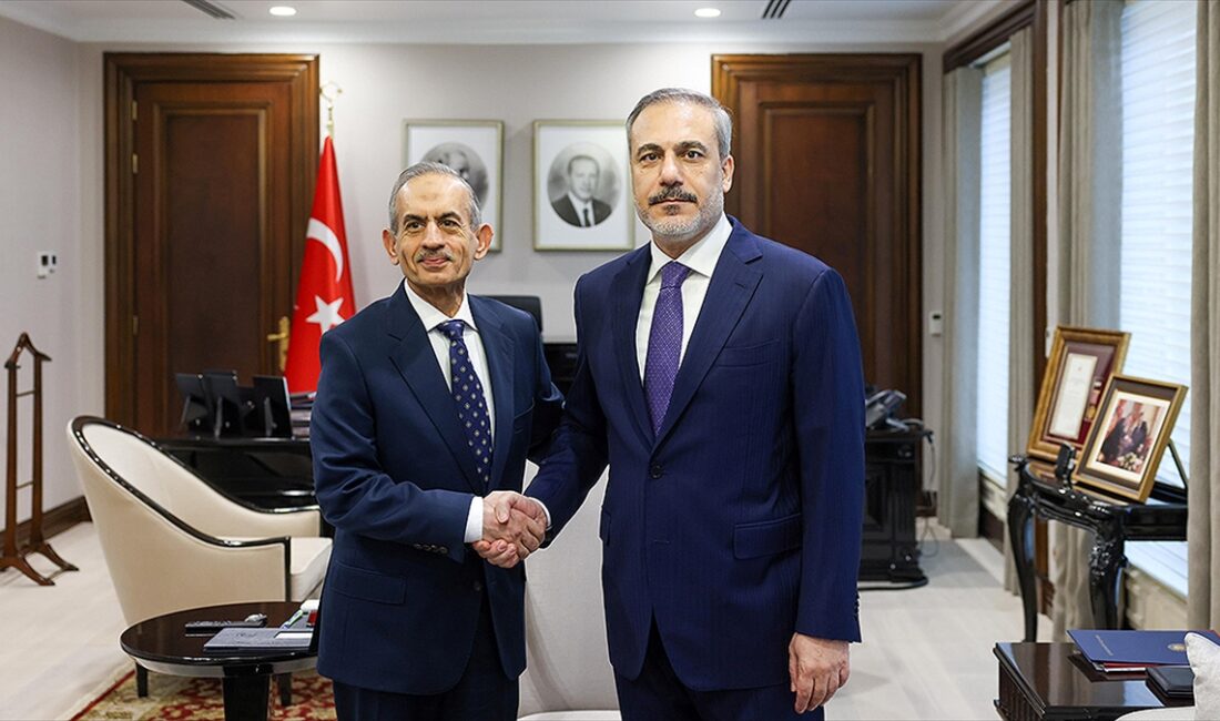 Dışişleri Bakanı Hakan Fidan, Irak Türkmen Cephesi (ITC) Başkanı Hasan