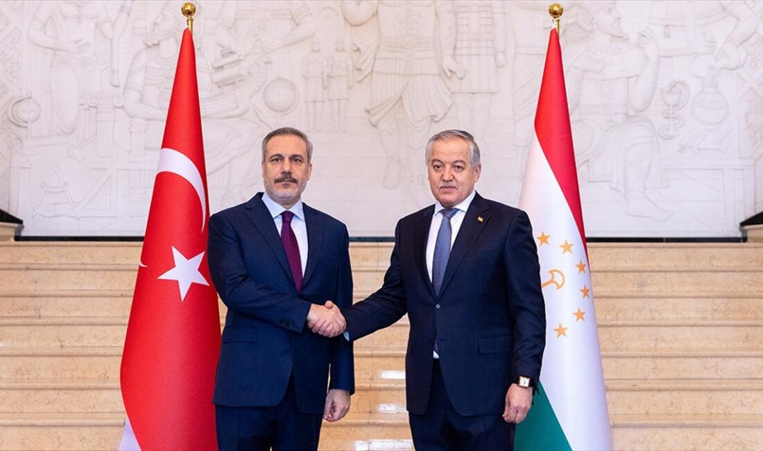 Dışişleri Bakanı Hakan Fidan, Tacikistan'ın başkenti Duşanbe'de, Tacikistan Dışişleri Bakanı