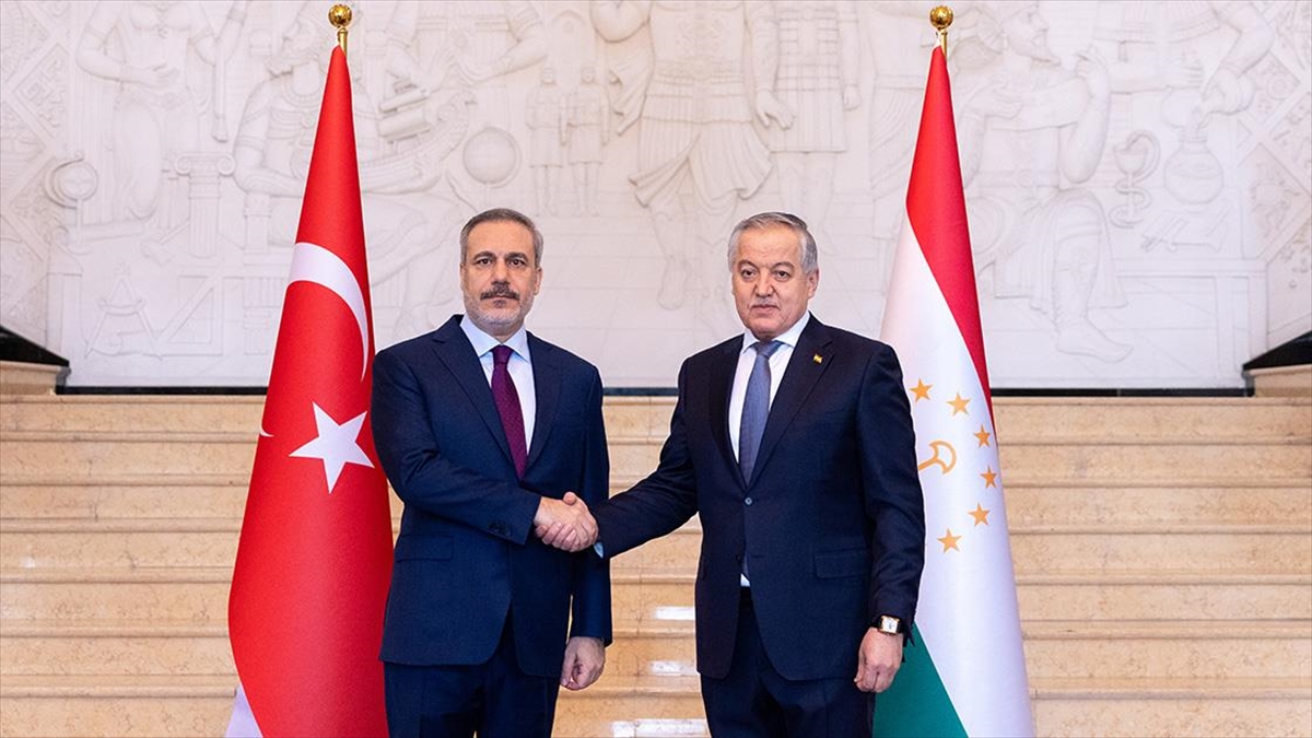 Dışişleri Bakanı Hakan Fidan, Tacikistan'ın başkenti Duşanbe'de, Tacikistan Dışişleri Bakanı