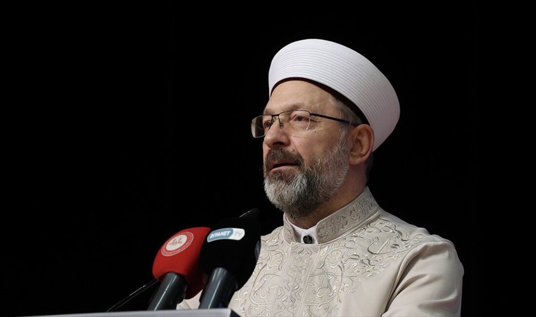 Diyanet İşleri Başkanı Ali Erbaş, Türkiye'nin nüfusuna göre hac kontenjanının