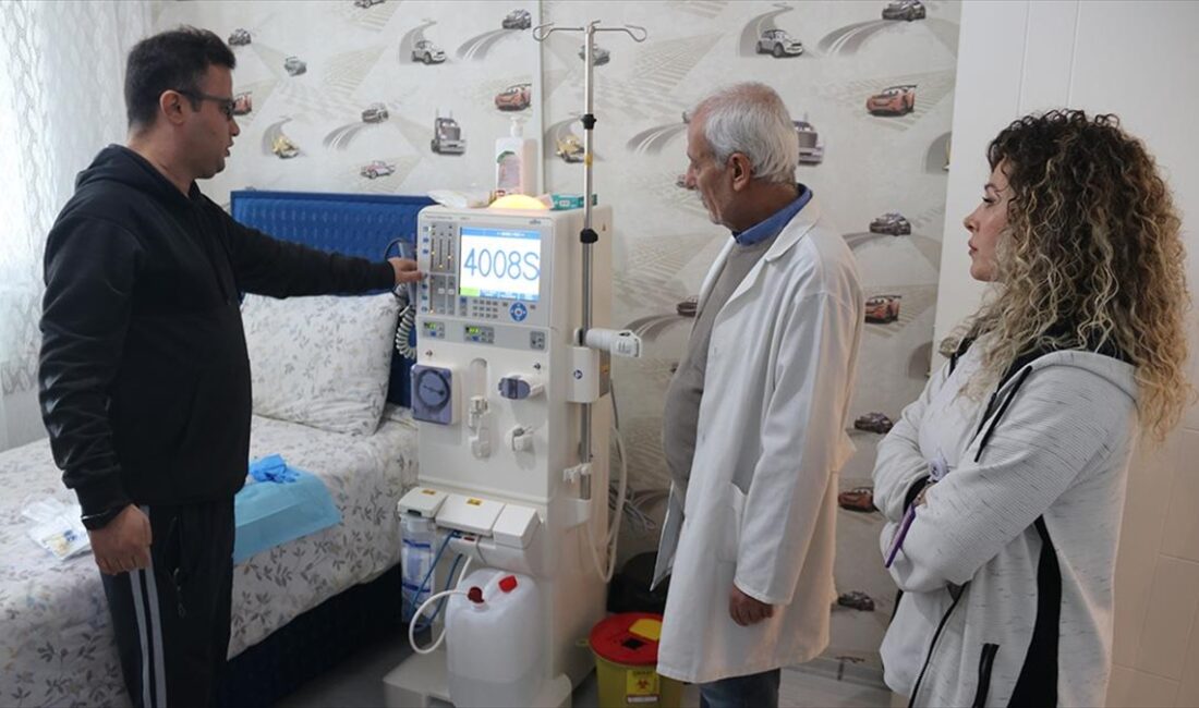 Diyarbakır'da diyaliz hastalarına, Gazi Yaşargil Eğitim ve Araştırma Hastanesinde sağlık