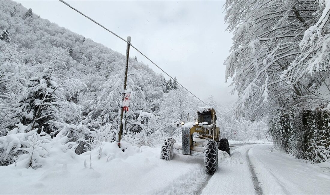 Doğu Karadeniz için kar uyarısı Doğu Karadeniz'in yüksek kesimlerinde kuvvetli karla karışık yağmur ve kar
