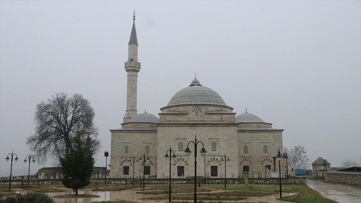 Edirne'de, 15. yüzyılda 2. Murat döneminde yaptırılan Edirne Mevlevihanesi'nin rölöve,