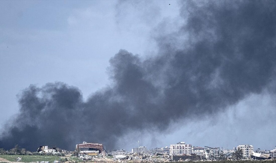 Filistin Kızılayı, İsrail askerlerinin düzenlediği baskının ardından Gazze Şeridi'nin Han
