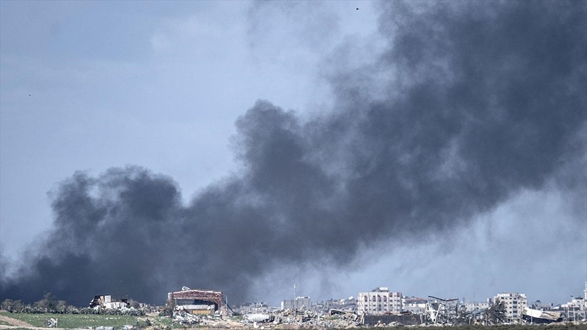 Filistin Kızılayı, İsrail askerlerinin düzenlediği baskının ardından Gazze Şeridi'nin Han