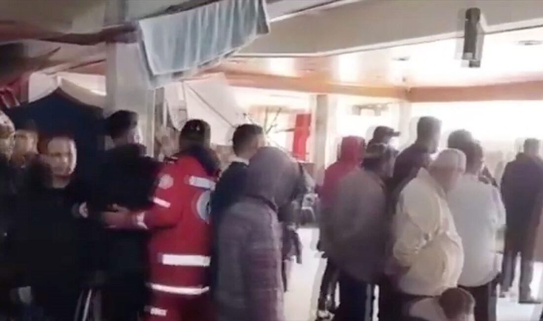 Filistin Kızılayı, İsrail ordusunun Gazze'nin güneyindeki Han Yunus'ta bulunan Kızılay