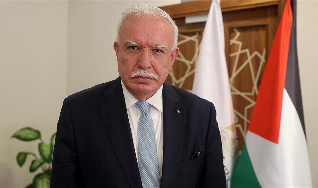 Filistin Dışişleri Bakanı Riyad el-Maliki, Gazze'deki insani durumun aciliyetini vurgulayarak