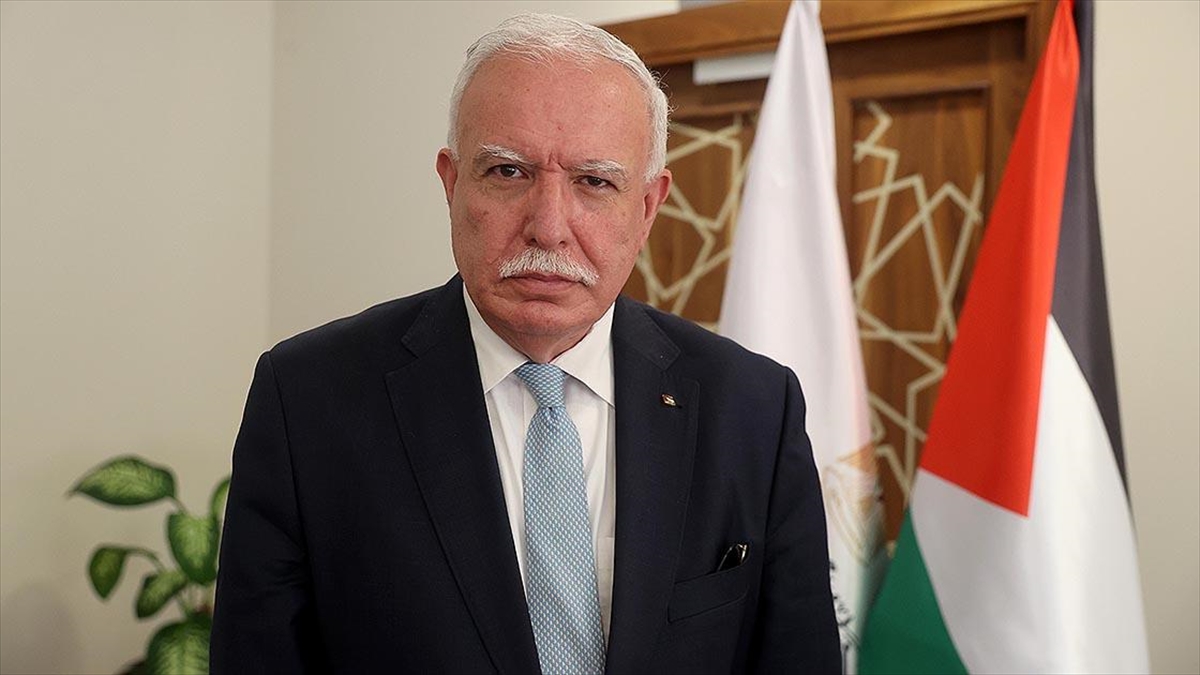 Filistin Dışişleri Bakanı Riyad el-Maliki, Gazze'deki insani durumun aciliyetini vurgulayarak