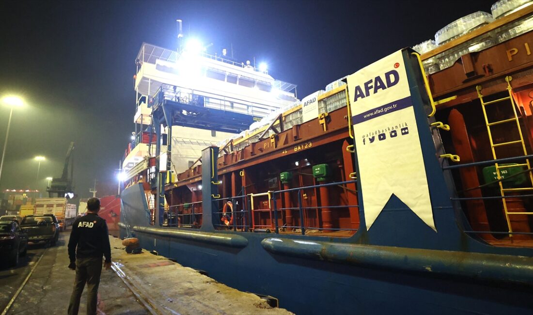 MERSIN (AA) – Afet ve Acil Durum Y&ouml;netimi Başkanlığı (AFAD)