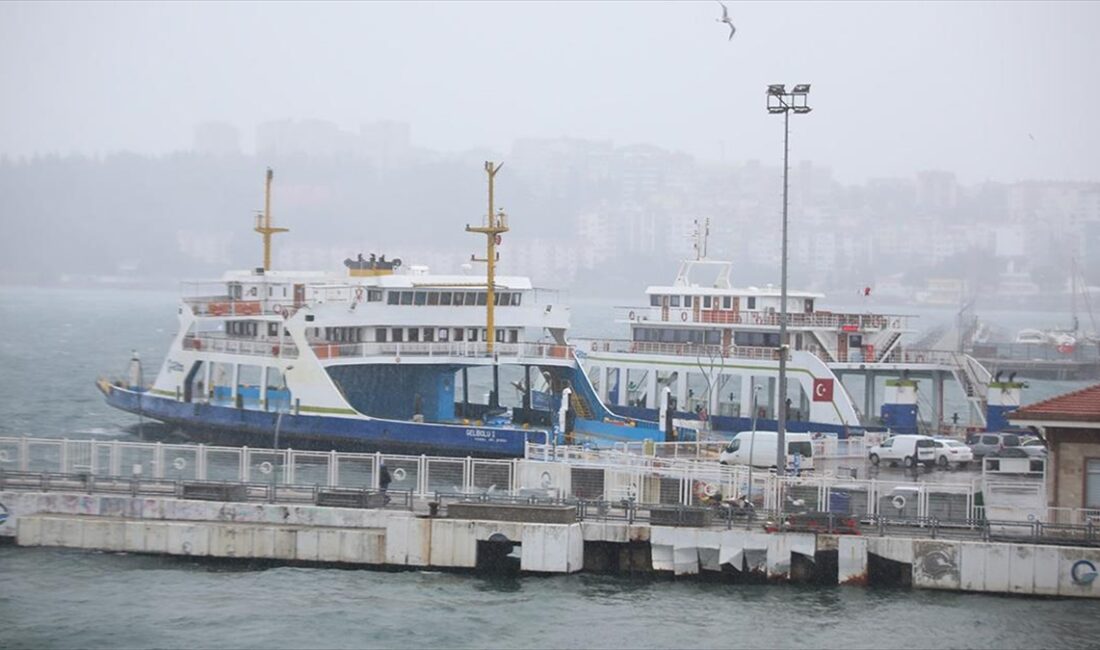 Yarın Geyikli-Bozcaada feribot hattında seferlerin tamamı, Kabatepe-Gökçeada hattında ise 2'si