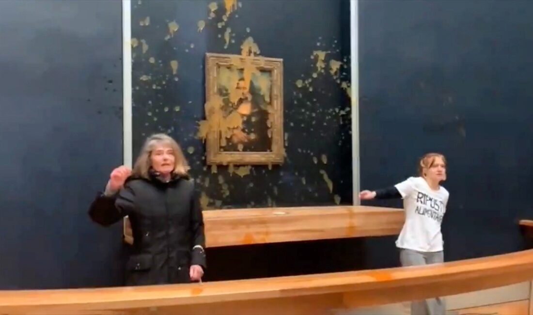 Fransa'nın başkenti Paris'te, sanat eserlerini hedef alan saldırıları ile iklim