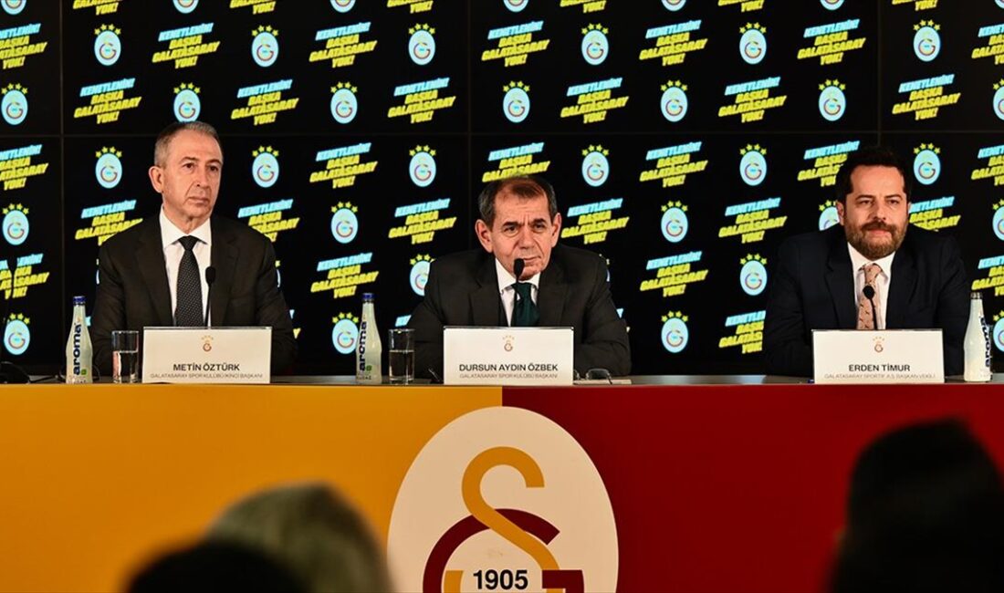 Galatasaray Kulübü Başkanı Dursun Özbek, Trendyol Süper Lig'de aleyhlerine yapılan
