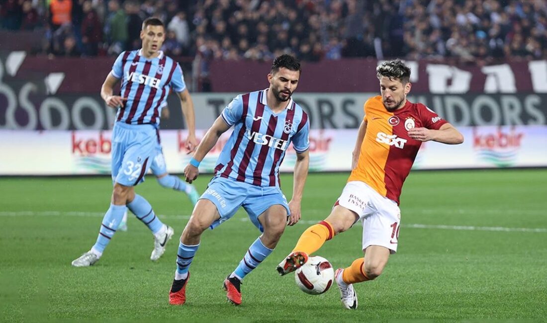 Trendyol Süper Lig’in 21. haftasında Trabzonspor ile Galatasaray, Papara Park’ta