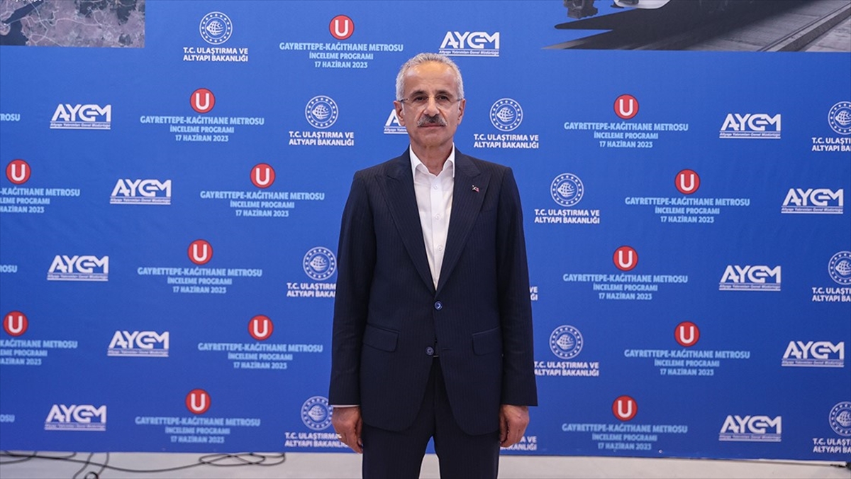 Ulaştırma ve Altyapı Bakanı Uraloğlu, Gayrettepe-İstanbul Havalimanı Metro Hattı'nın son