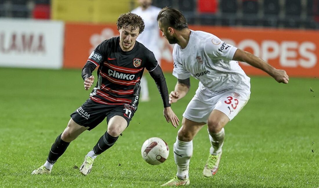 GAZIANTEP (AA) – 12. dakikada Gaziantep FK golü buldu. Takımın