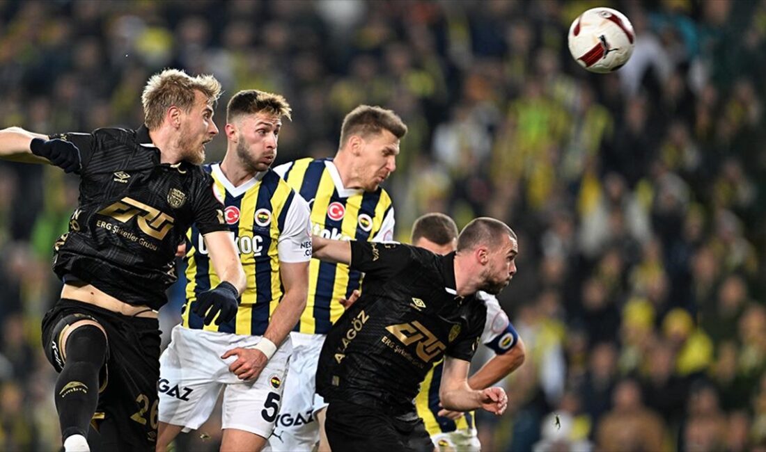 Trendyol Süper Lig'in 23. haftasında konuk ettiği MKE Ankaragücü'nü 1-0