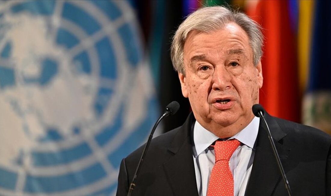 NEW YORK (AA) – Guterres, BM Güvenlik Konseyi’nin Gazze’ye yardımların