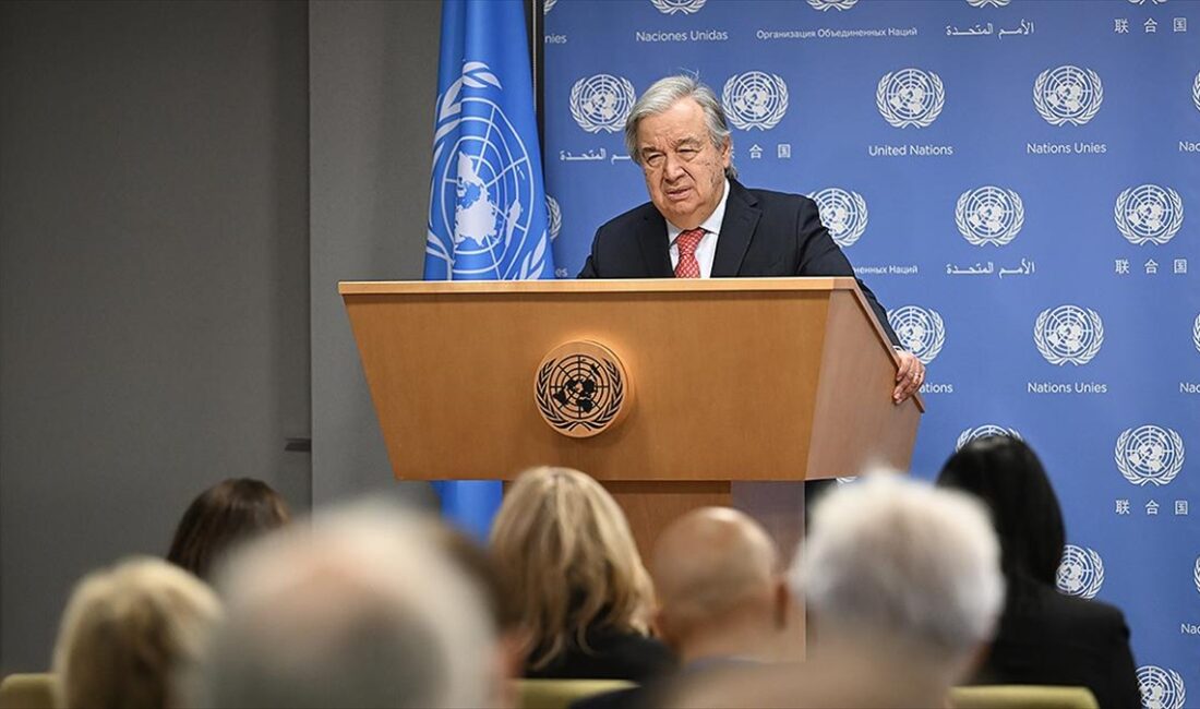 BM Genel Sekreteri Guterres, "UNRWA Gazze'deki insani yardım çalışmalarının bel