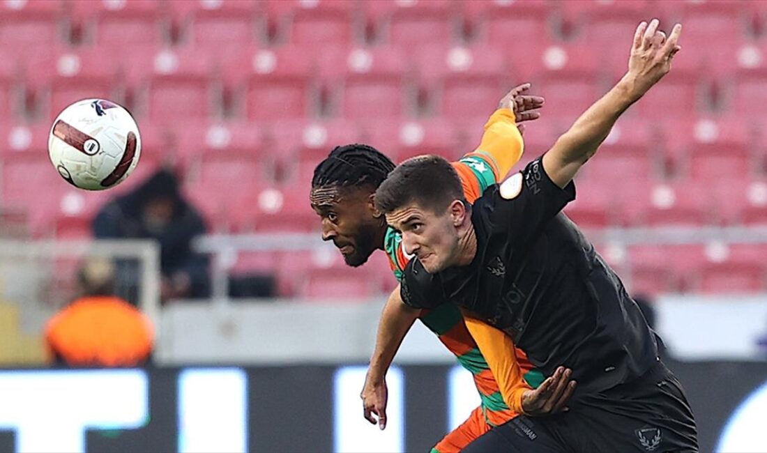 Trendyol Süper Lig'in 22. haftasında Atakaş Hatayspor, Mersin'de konuk ettiği