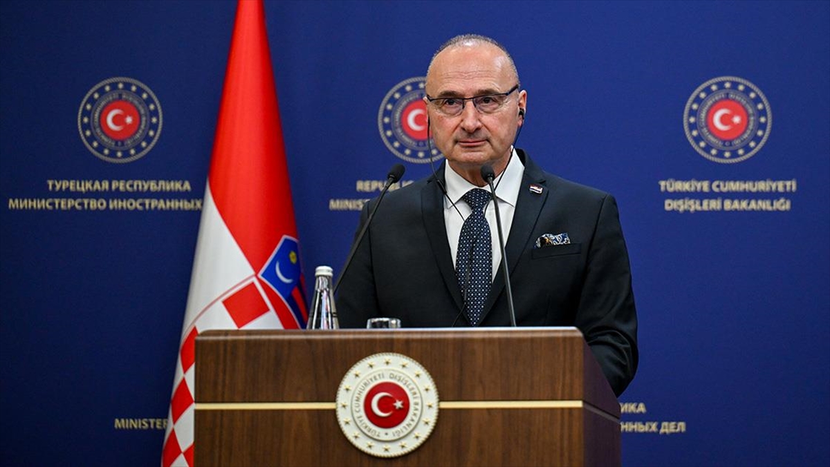 Hırvatistan Dış ve Avrupa İşleri Bakanı Gordan Grlic Radman, Türkiye'nin