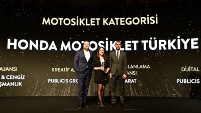 İSTANBUL (AA) – Honda Motosiklet, The ONE Awards Bütünleşik Pazarlama