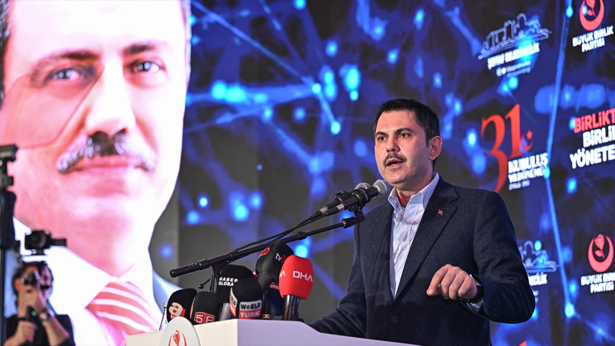 İBB Başkan adayı Kurum, "Milletimiz için çalışacağız. 31 Mart akşamı