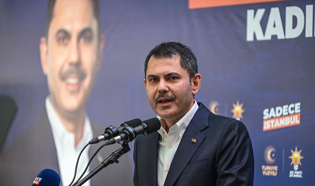 Cumhur İttifakı'nın İstanbul Büyükşehir Belediye (İBB) Başkan adayı Murat Kurum,