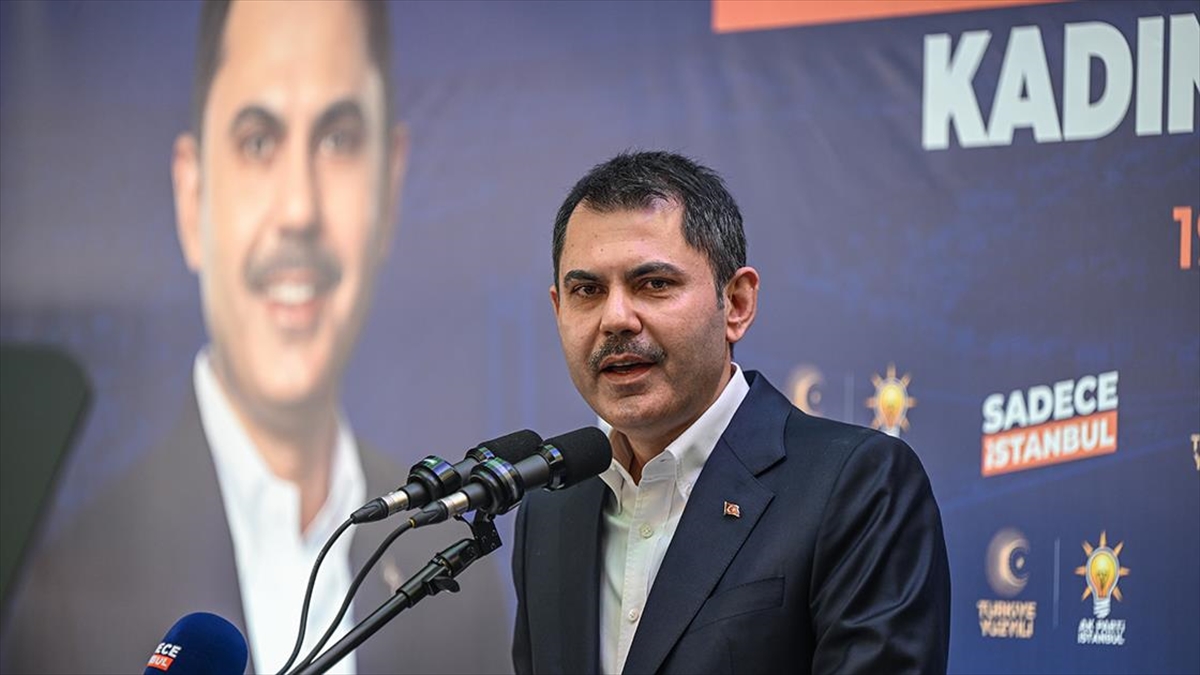 Cumhur İttifakı'nın İstanbul Büyükşehir Belediye (İBB) Başkan adayı Murat Kurum,