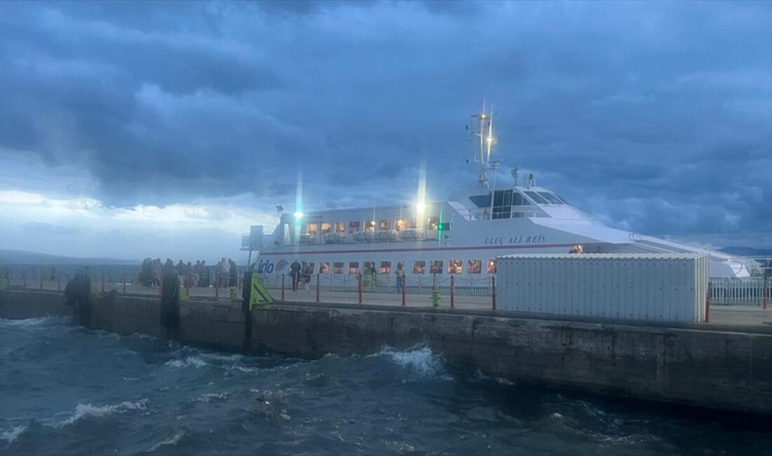 İstanbul Deniz Otobüsleri (İDO), olumsuz hava koşulları ve tarife değişikliği