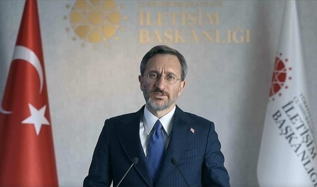 İletişim Başkanı Altun, "Türkiye, barış, istikrar ve işbirliğinin güçlü bir