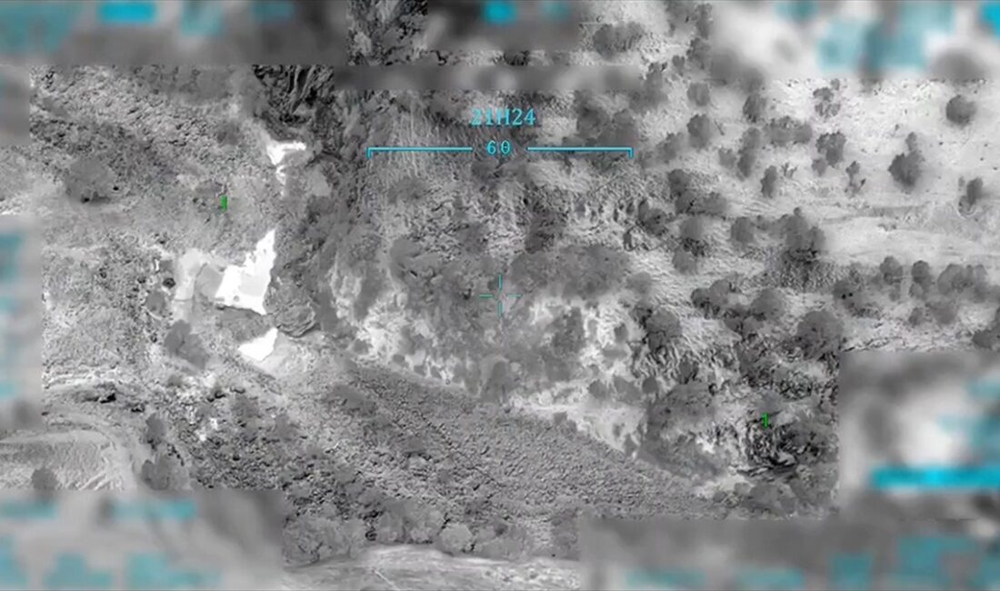 Milli Savunma Bakanlığı, Irak'ın kuzeyindeki Gara bölgesinde 9 PKK'lı teröristin