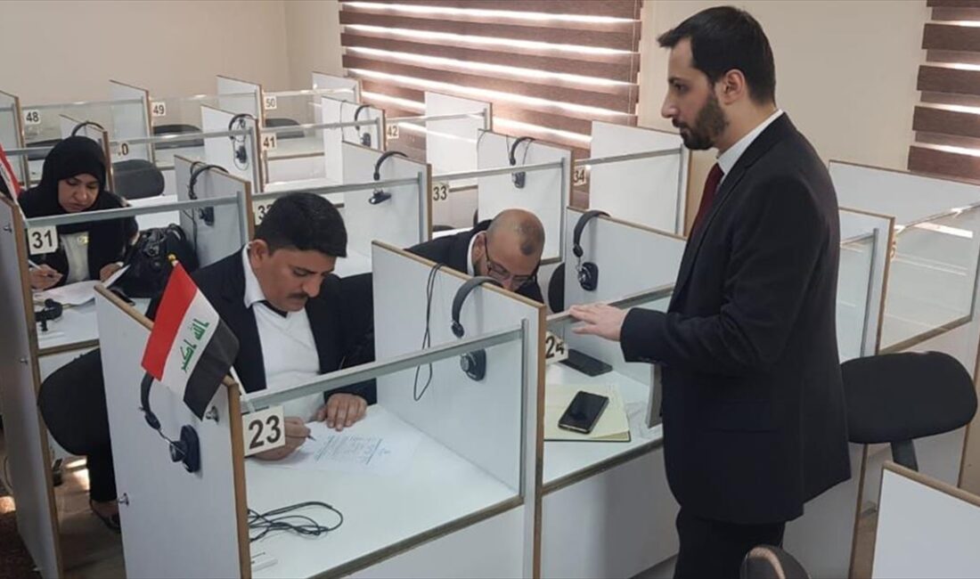 Irak İçişleri Bakanlığında görevli rütbeli polis memurlarına, Yunus Emre Enstitüsü