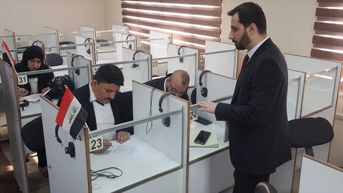 Irak İçişleri Bakanlığında görevli rütbeli polis memurlarına, Yunus Emre Enstitüsü