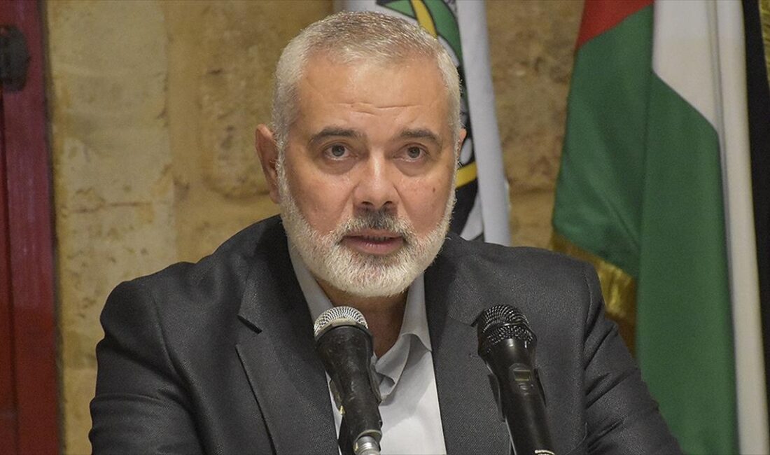 Filistin İslami Direniş Hareketi Hamas Siyasi Büro Başkanı İsmail Heniyye,