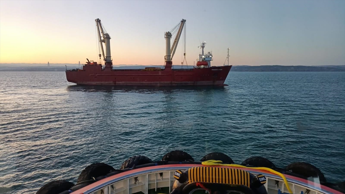 İzmit'ten Romanya'ya seyir halindeyken İstanbul Boğazı kuzey girişinde makine arızası