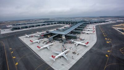 İstanbul Havalimanı, yeni yılın ilk haftasında günlük ortalama 1329 uçuşla