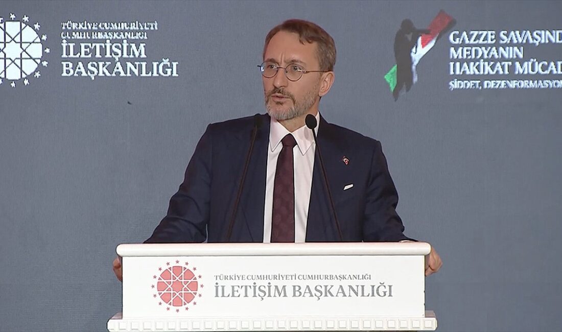 Cumhurbaşkanlığı İletişim Başkanlığınca düzenlenen "Gazze Savaşında Hakikat Mücadelesi: Şiddet, Dezenformasyon,