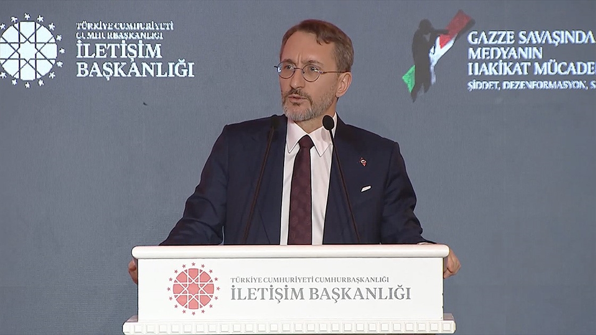 Cumhurbaşkanlığı İletişim Başkanlığınca düzenlenen "Gazze Savaşında Hakikat Mücadelesi: Şiddet, Dezenformasyon,