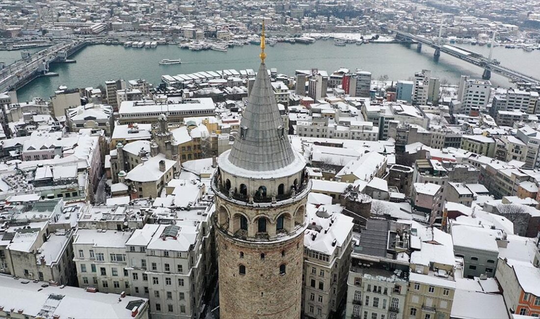 İstanbul'da salı akşamından itibaren Balkanlar üzerinden gelecek soğuk hava kütlesiyle
