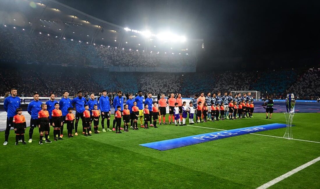 İngiltere ekibi Manchester City ile İtalya temsilcisi Inter'in İstanbul'da karşılaştığı