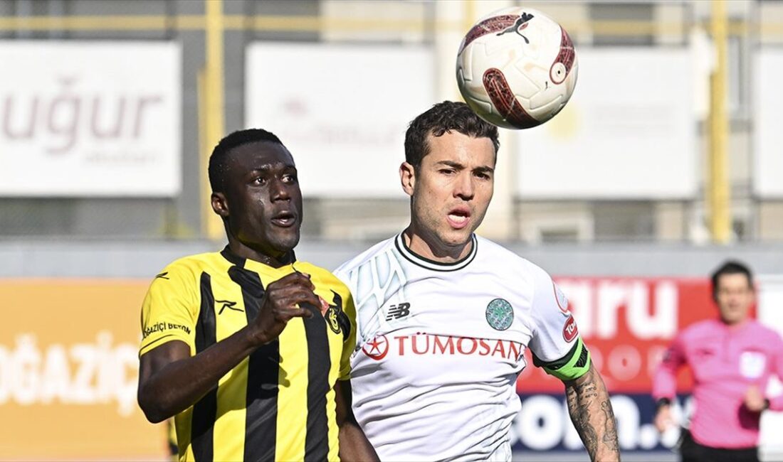 Trendyol Süper Lig'in 20. haftasında İstanbulspor ile TÜMOSAN Konyaspor 0-0
