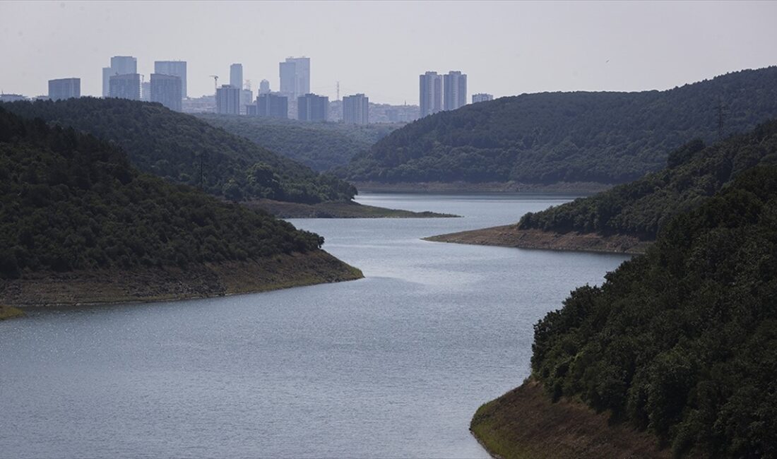 İstanbul'a su sağlayan barajlardaki doluluk oranı yüzde 52,37 olarak ölçüldü.