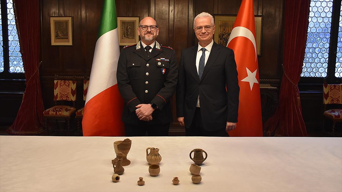 İtalya'da bulunan ve Anadolu'da yapıldıkları tespit edilen bazı kültür varlıkları,